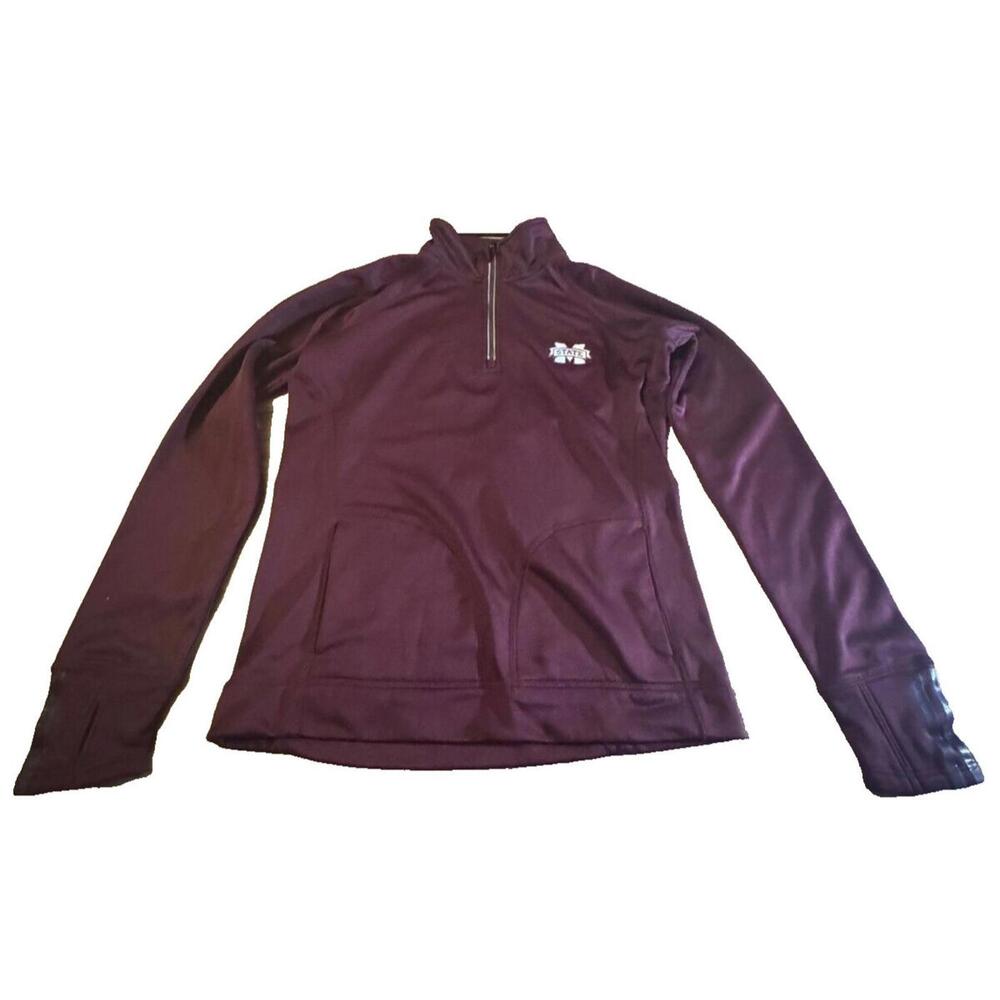 adidas Mississippi State Bulldogs Maroon Fleece Mens S